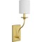 Progress Lighting Bonita Collection Satin Brass One-Light Wall Sconce P710018-012 - alternate 1